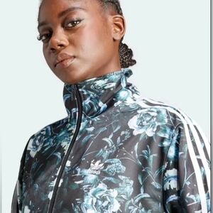 adidas x Originals XL 2pc Set Flower Firebird Leggings & Track Jacket